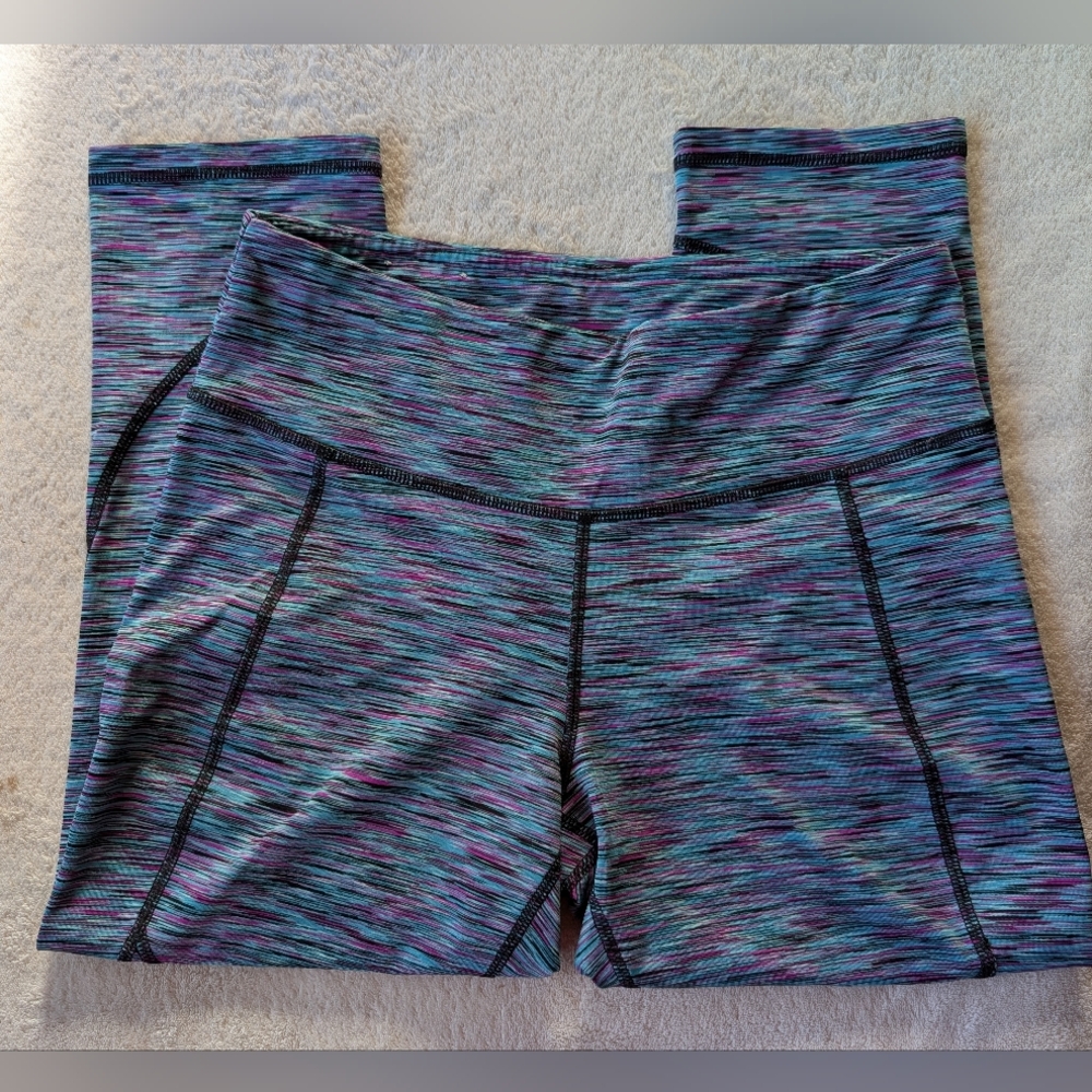 Vibrant Multicolor Athletic Leggings
